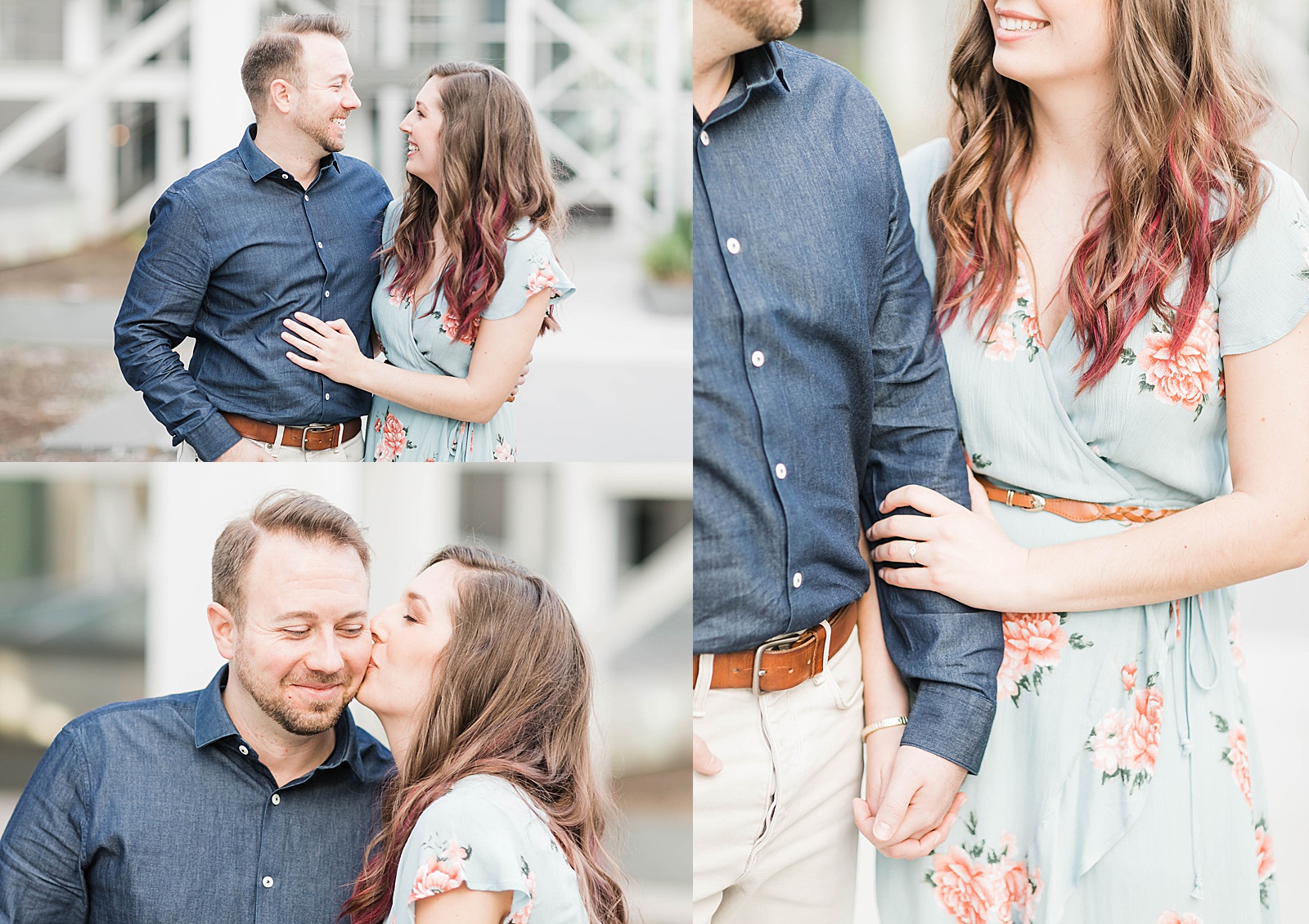 downtown austin engagement photos