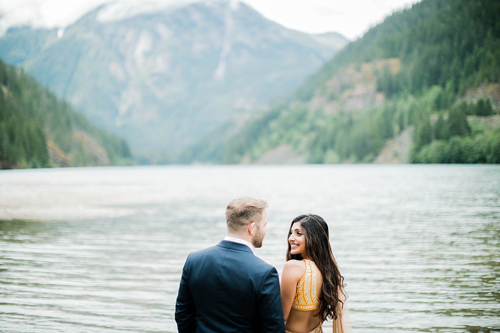 Seattle Destination Engagement Session, PNW Engagement Photos, North Cascades Engagement Photos