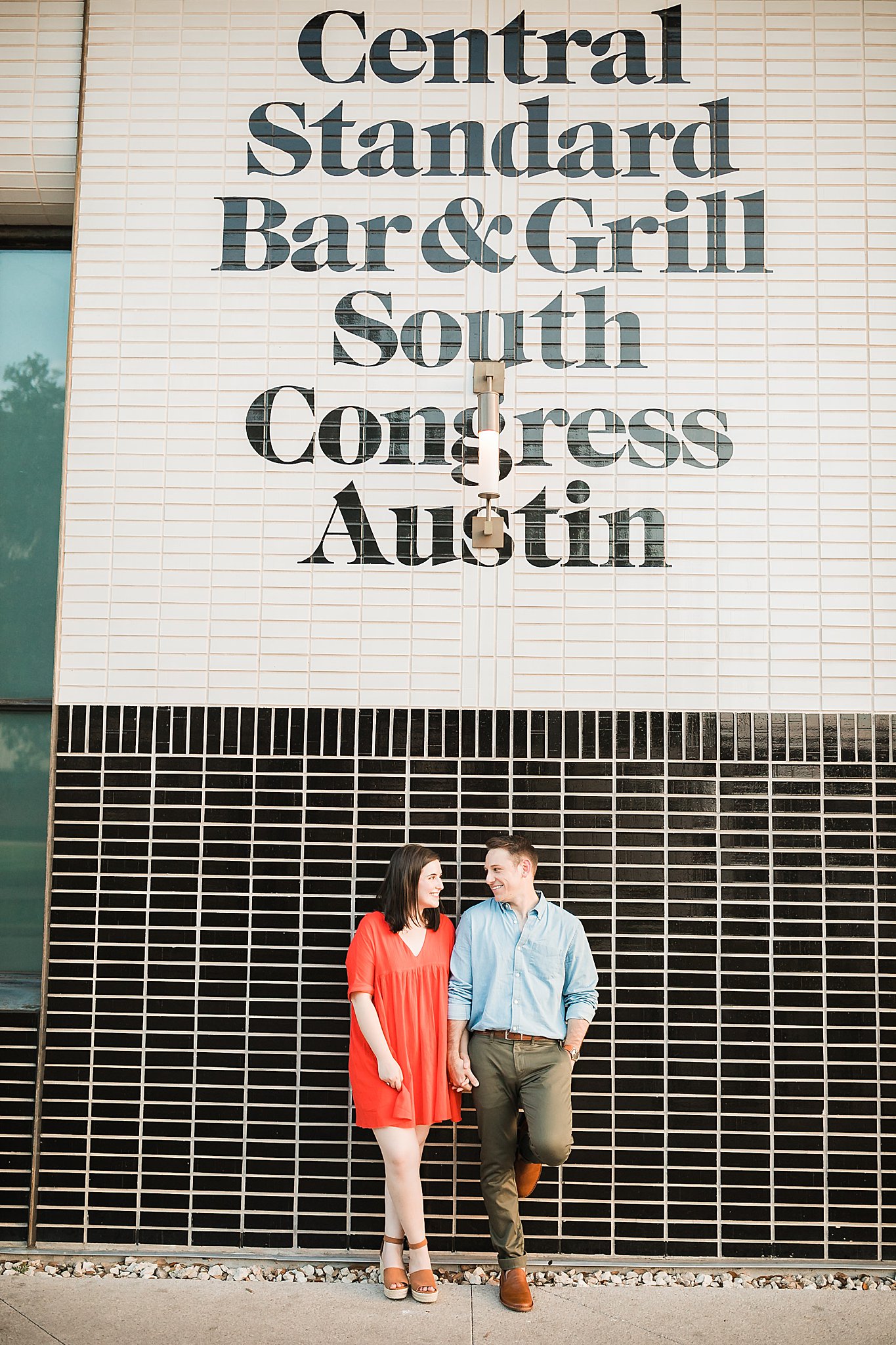 Austin South Congress Engagement Photos