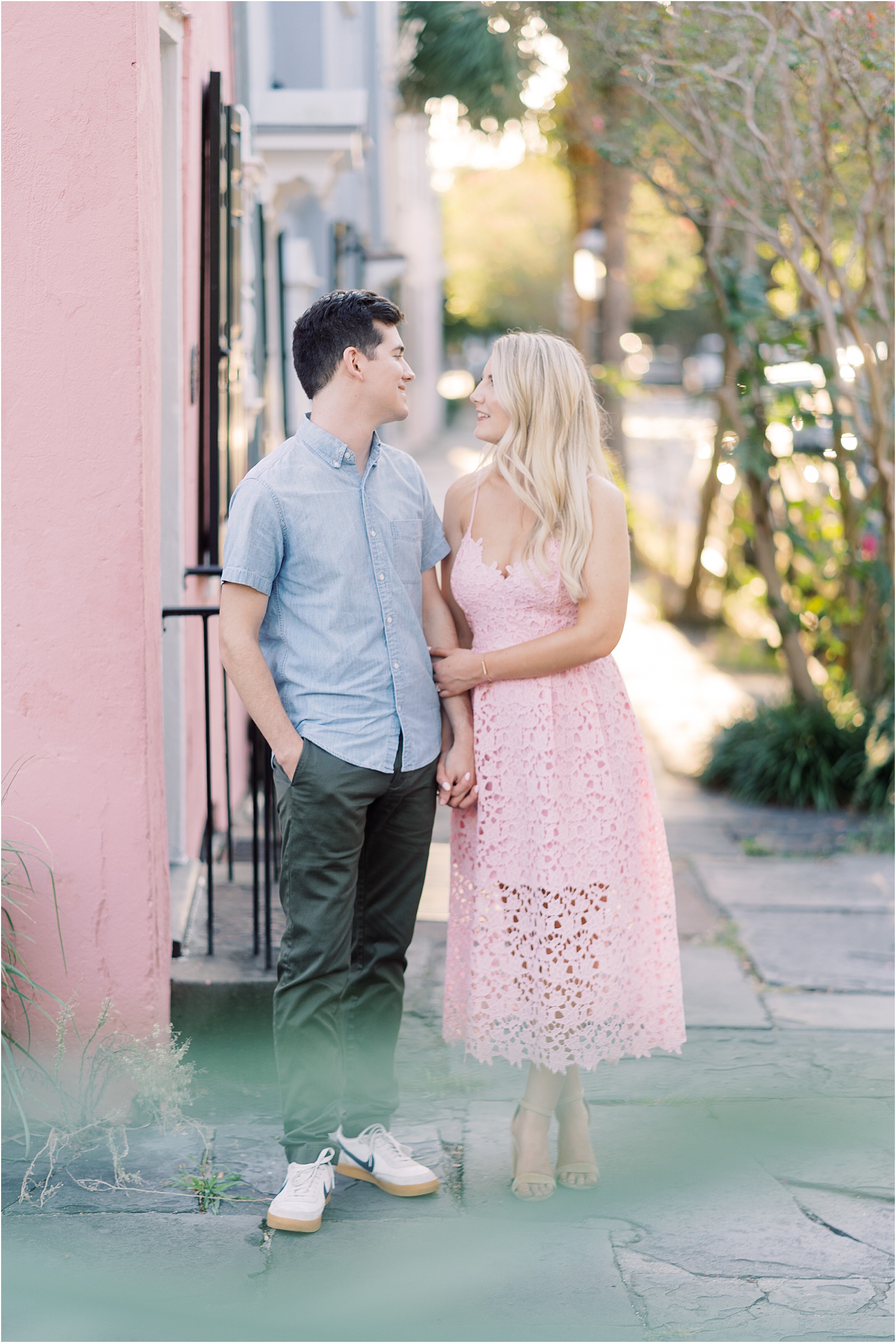 Downtown Charleston Engagement Photos