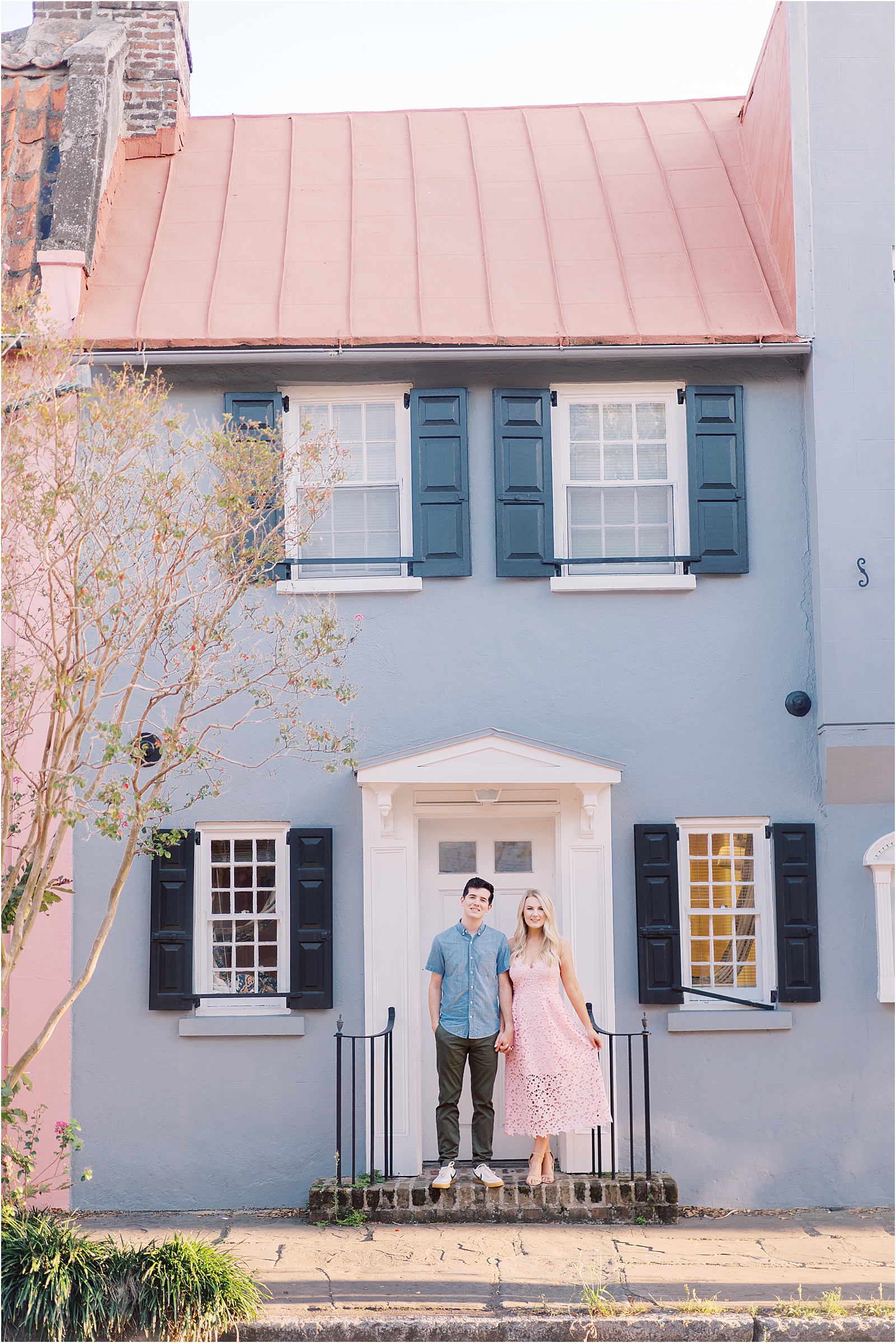 Downtown Charleston Engagement Photos