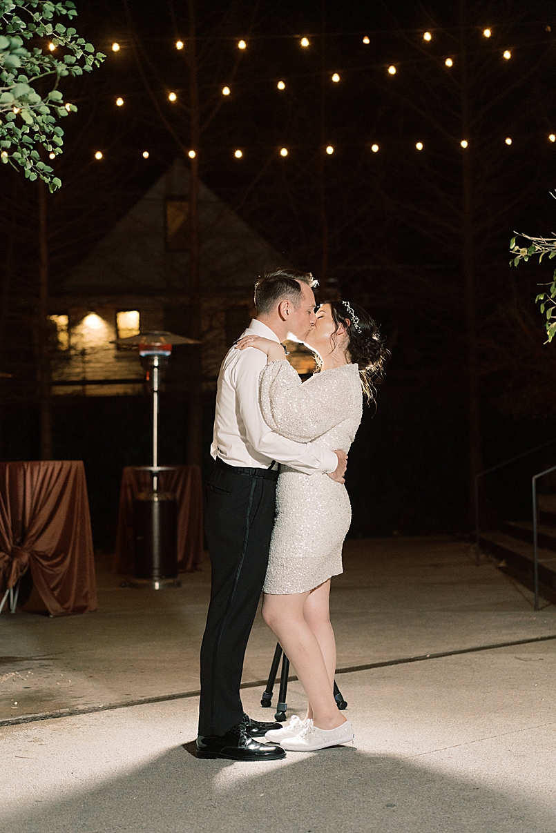 couple dancing at their wedding photo by paige vaughn