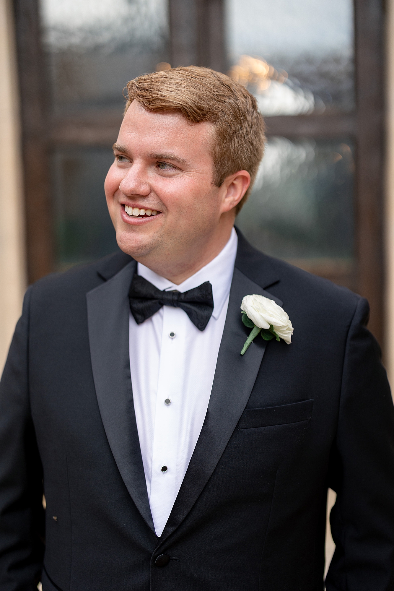 Portrait of groom Escondido Golf Club, Austin wedding photography by Paige Vaughn Photo