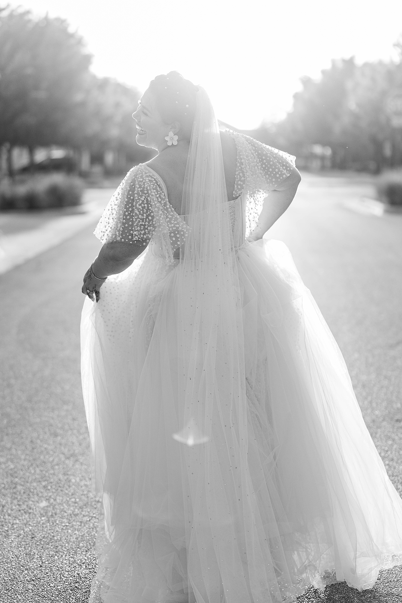 Autumn wedding ceremony with deep jewel tones, fun patterns and joyful family moments, bride and groom portraits