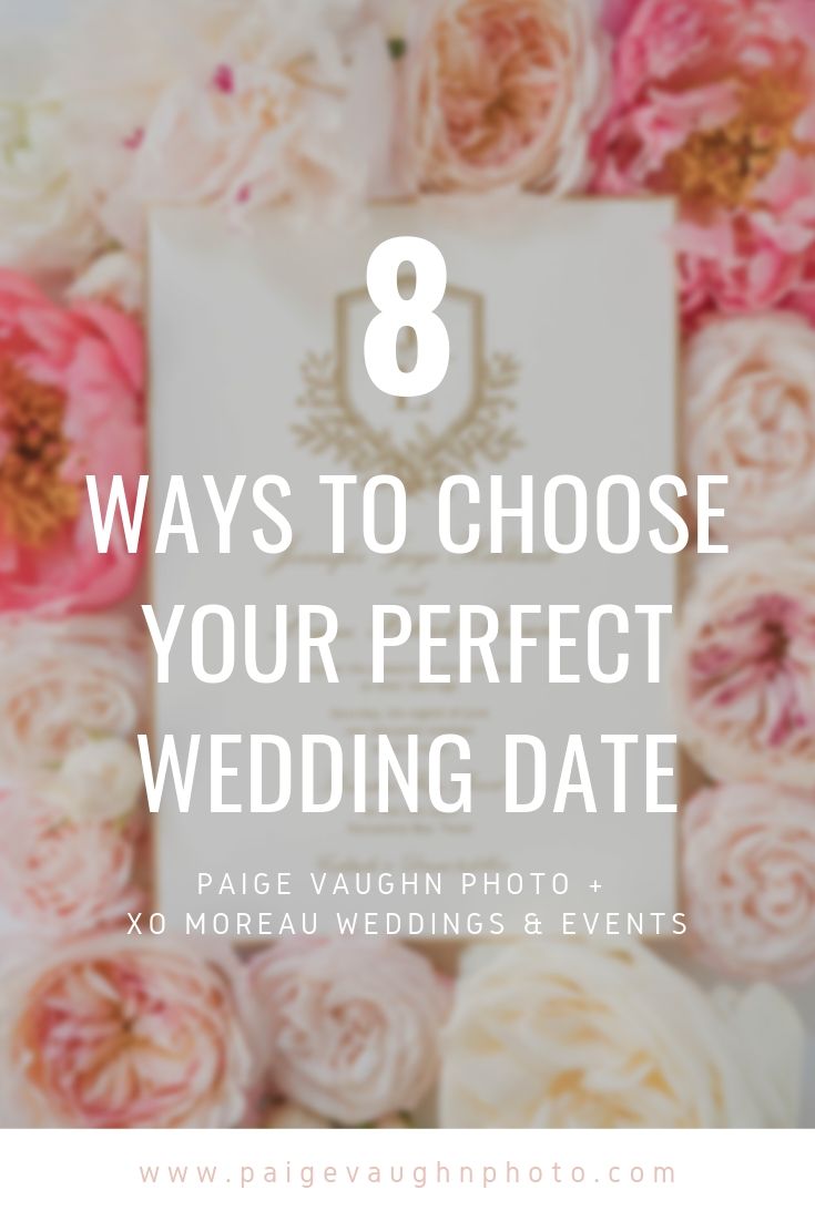 How to Choose a Wedding Date, Wedding Planning