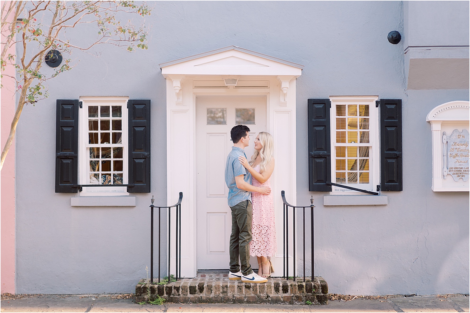 Downtown Charleston Engagement Photos