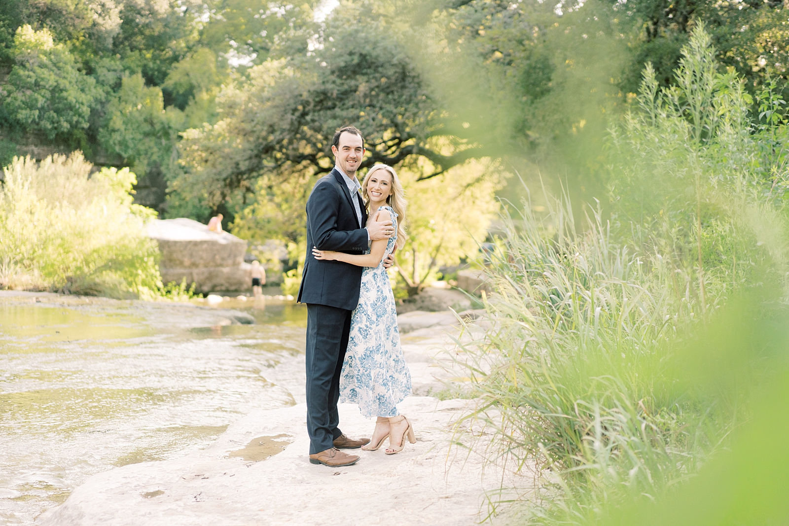 Austin Wedding Photographers  Bull Creek Engagement Photos