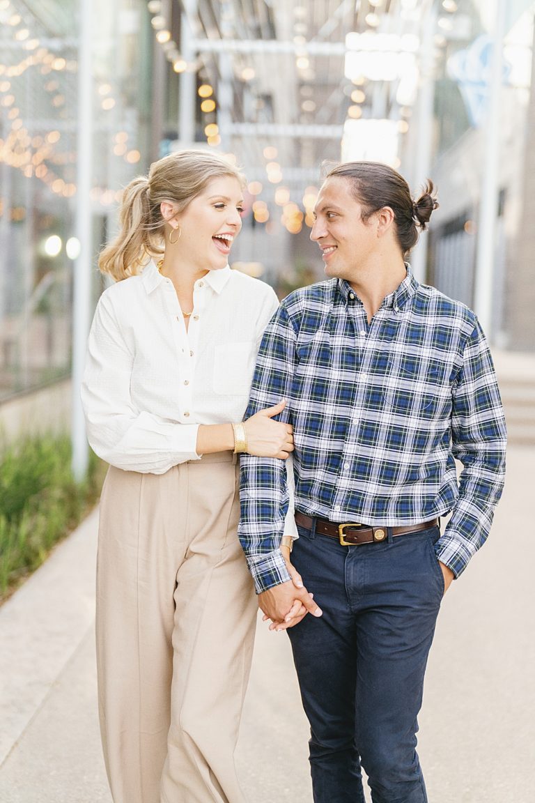 Modern Downtown Austin Engagement Photos on South Congress