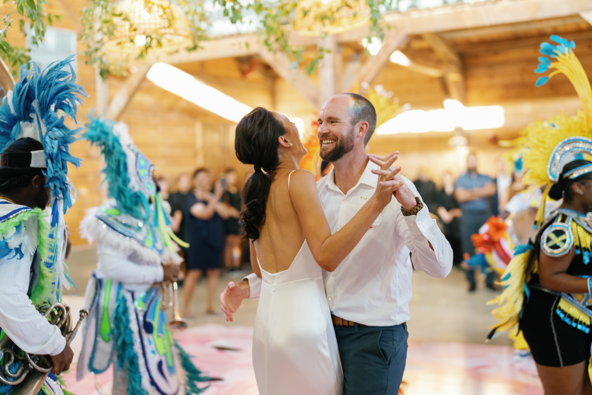 Colorful Addison Grove Wedding