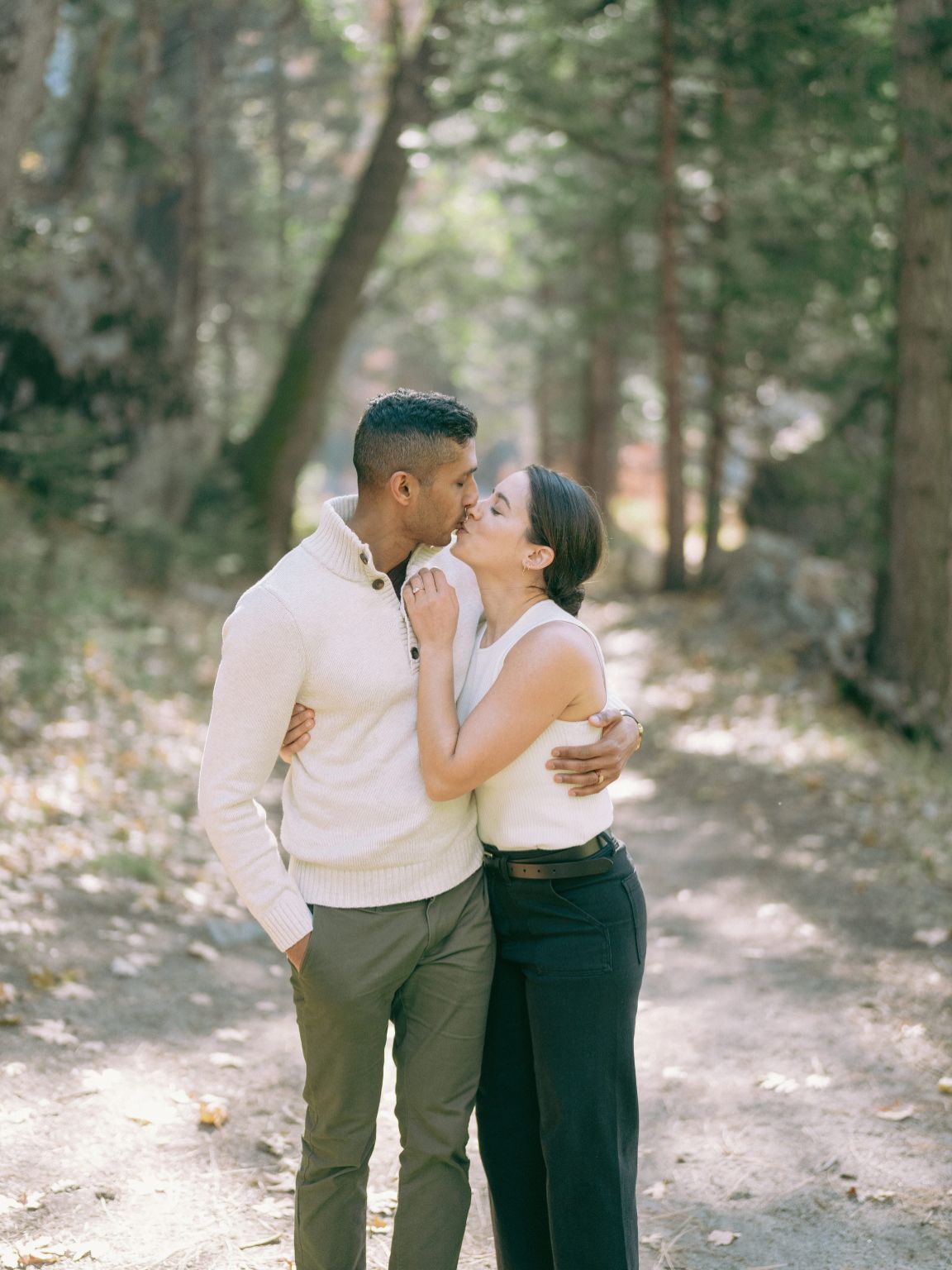 Engagement photos in Yosemite