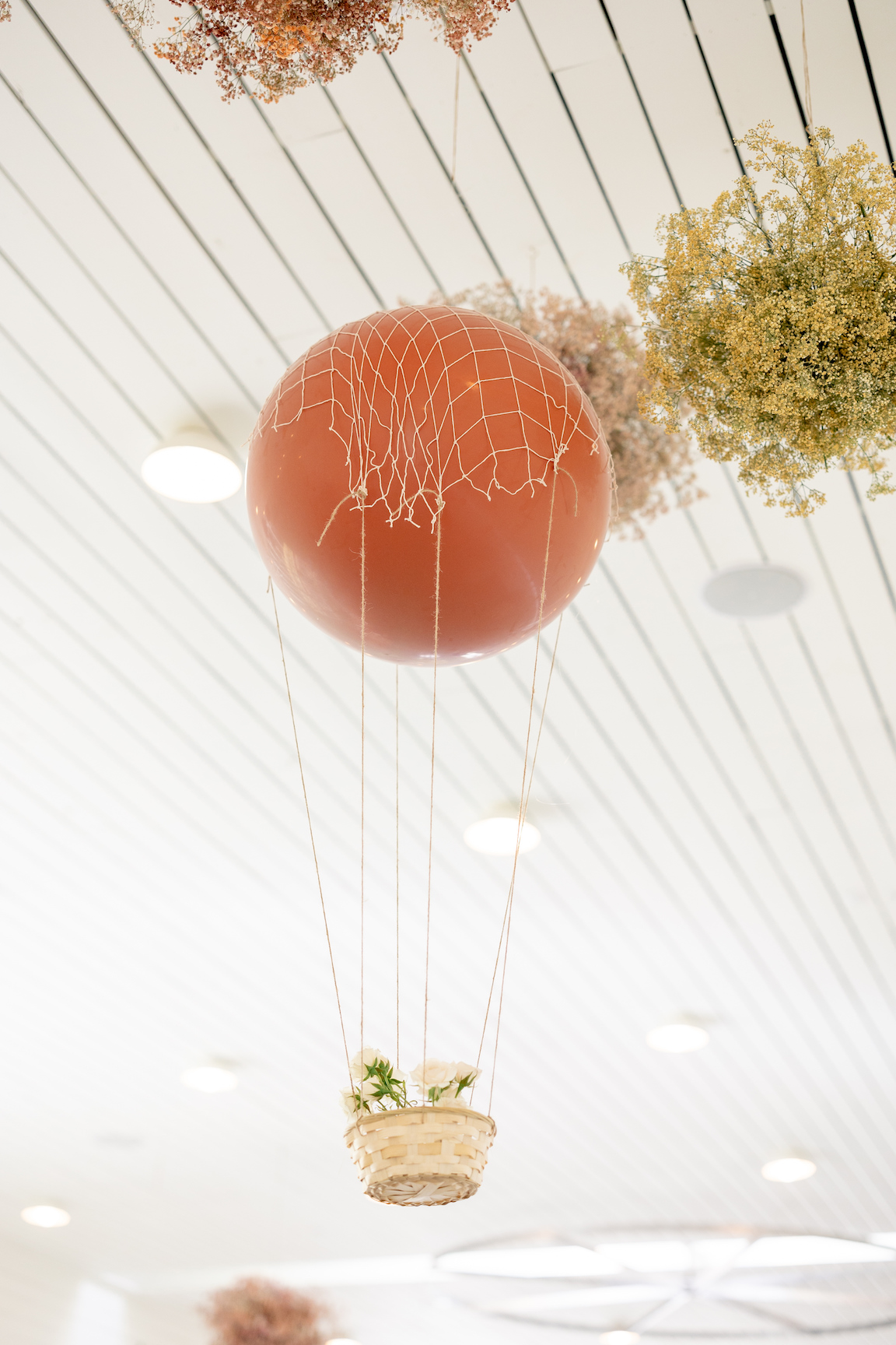 Austin Baby Shower prospect house hot air balloon decor