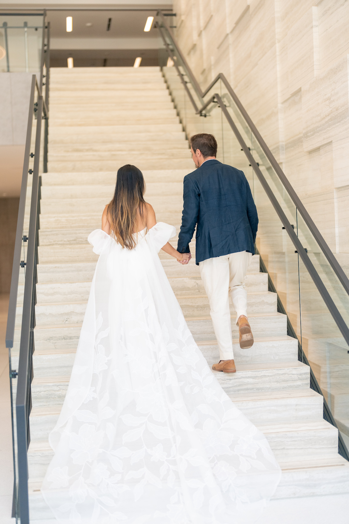 Austin Courthouse Wedding bride groom portraits