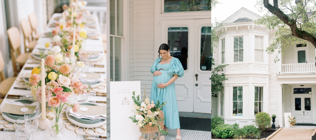 Downtown Austin Baby Shower, Little Luca