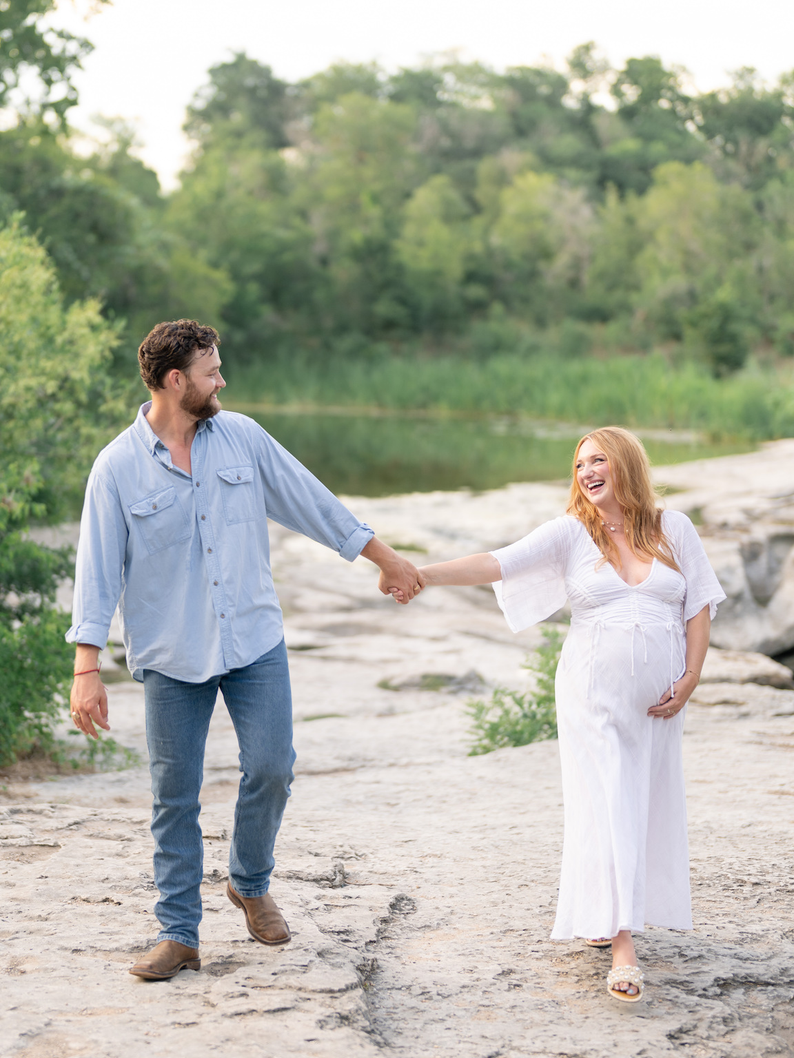 Summer Austin Maternity Photos