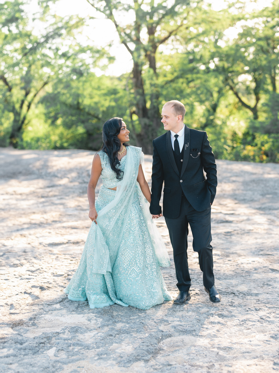 McKinney Falls Engagement Photos