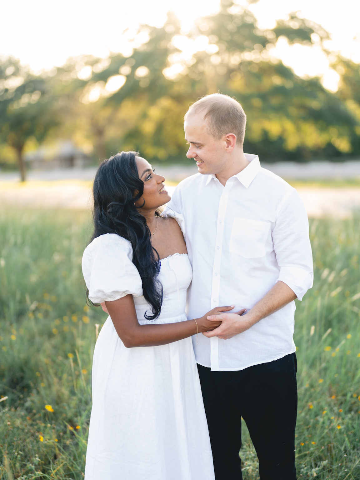 McKinney Falls Engagement Photos