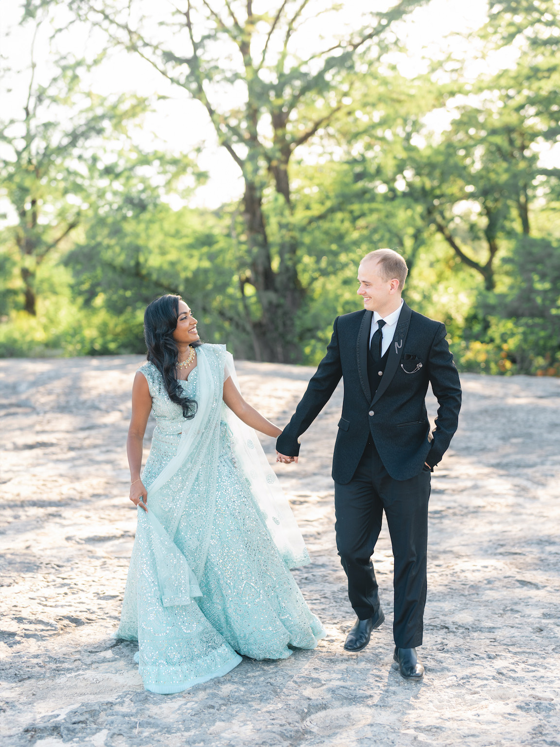 McKinney Falls Engagement Photos