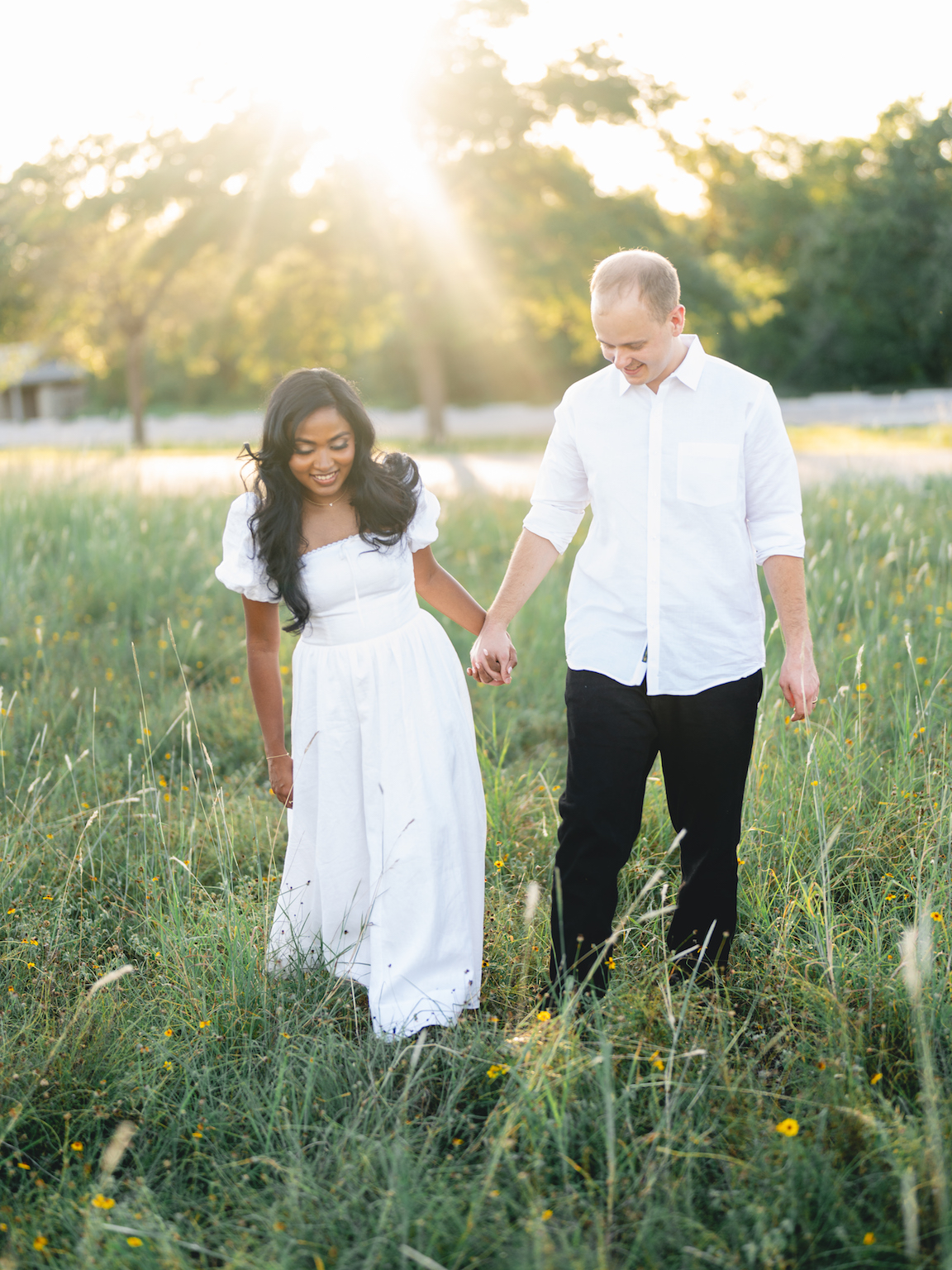 McKinney Falls Engagement Photos