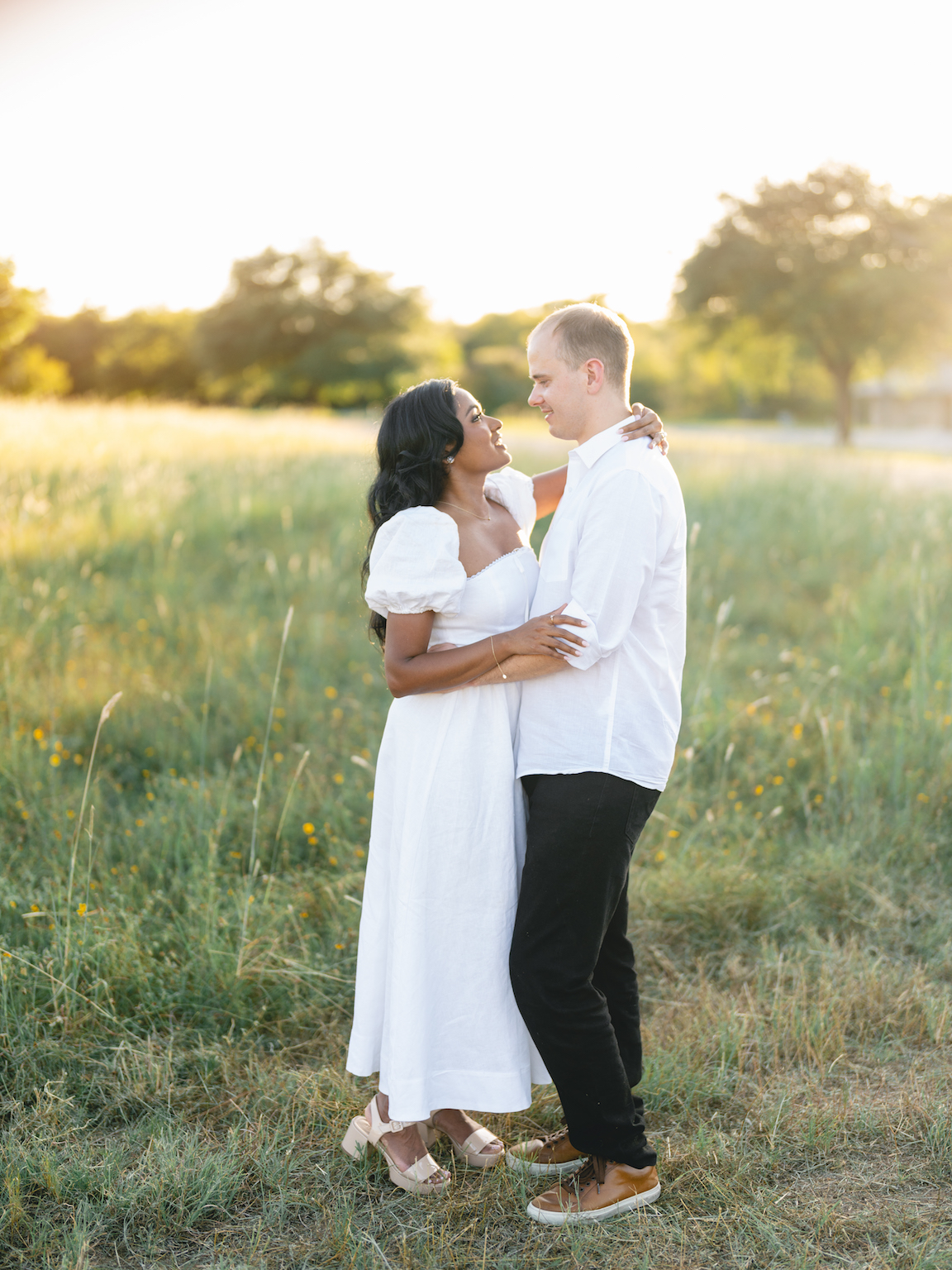 McKinney Falls Engagement Photos