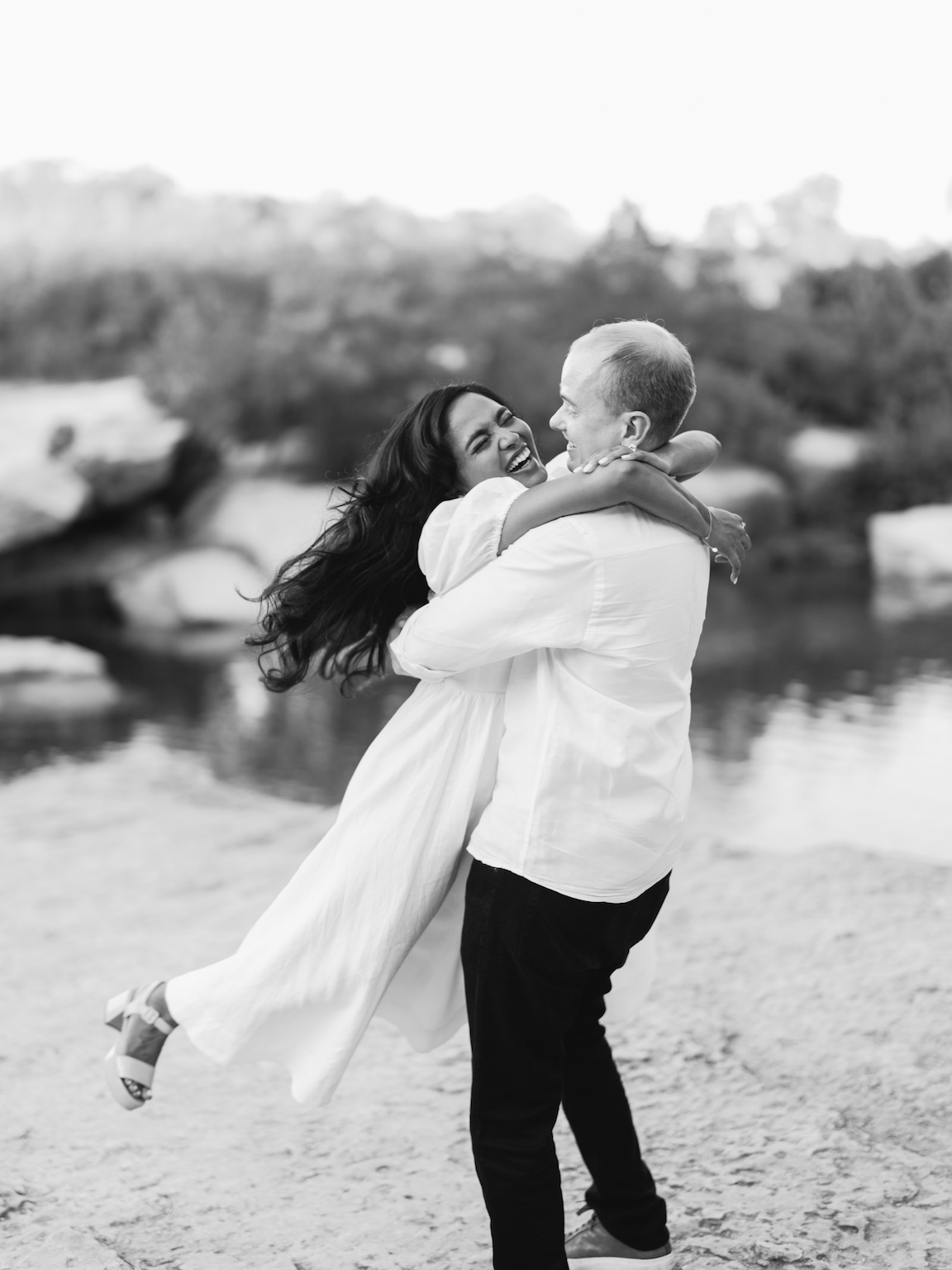 McKinney Falls Engagement Photos