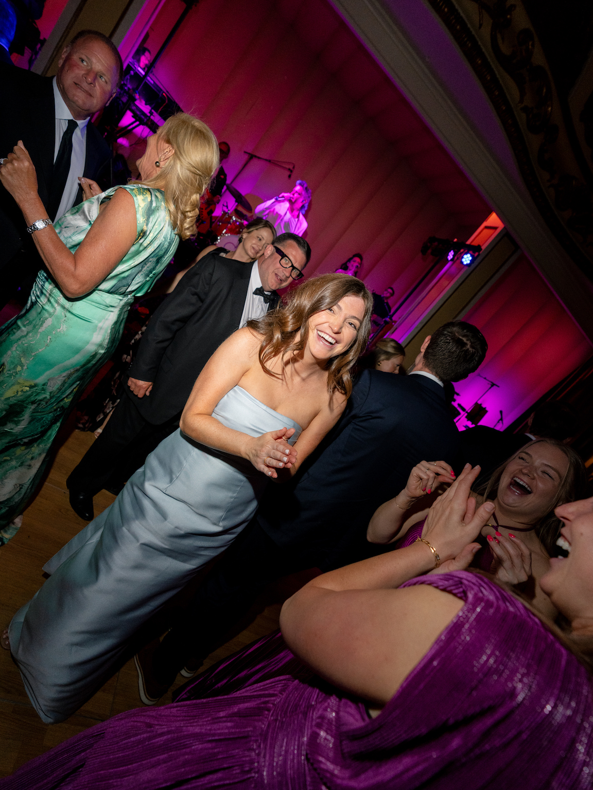 Fairmont San Francisco Wedding reception dancing