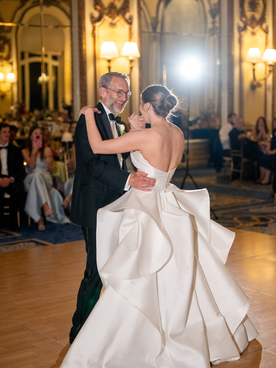 Fairmont San Francisco Wedding reception dancing