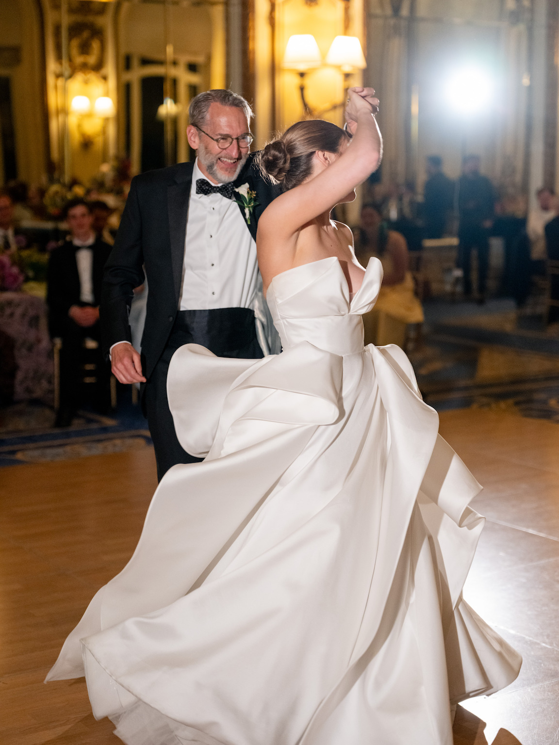 Fairmont San Francisco Wedding reception dancing