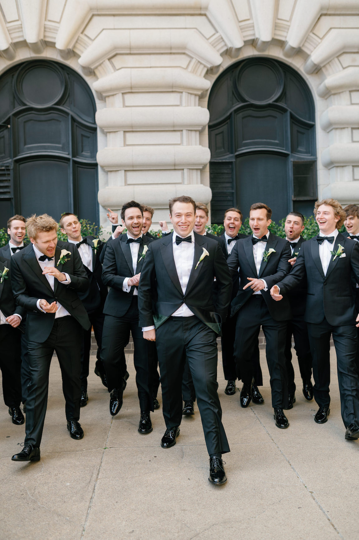 Fairmont San Francisco Wedding groomsmen