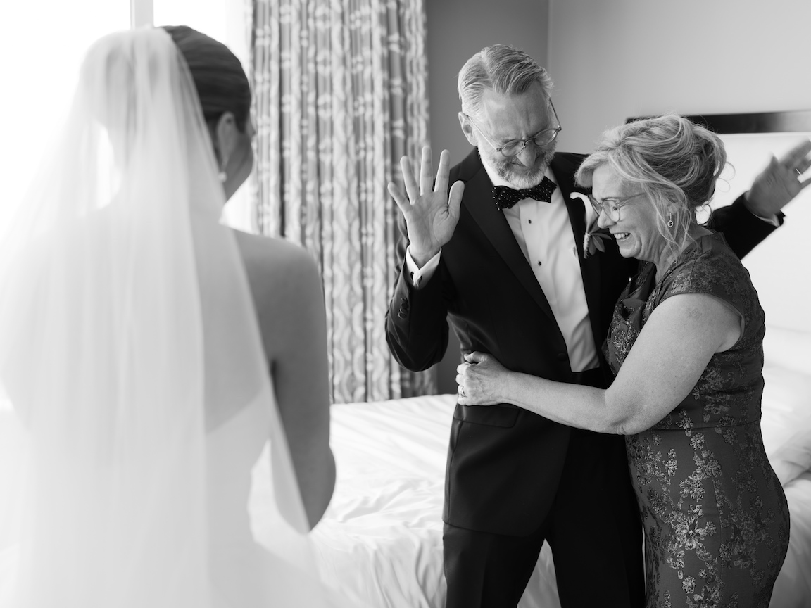 Fairmont San Francisco Wedding bride getting ready