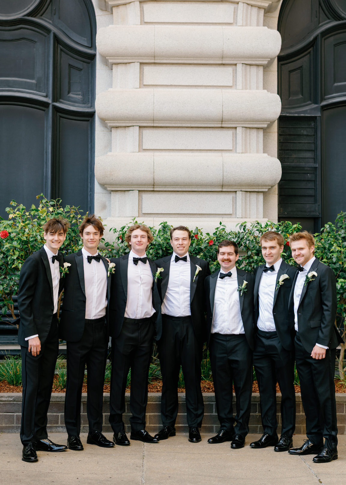 Fairmont San Francisco Wedding groomsmen