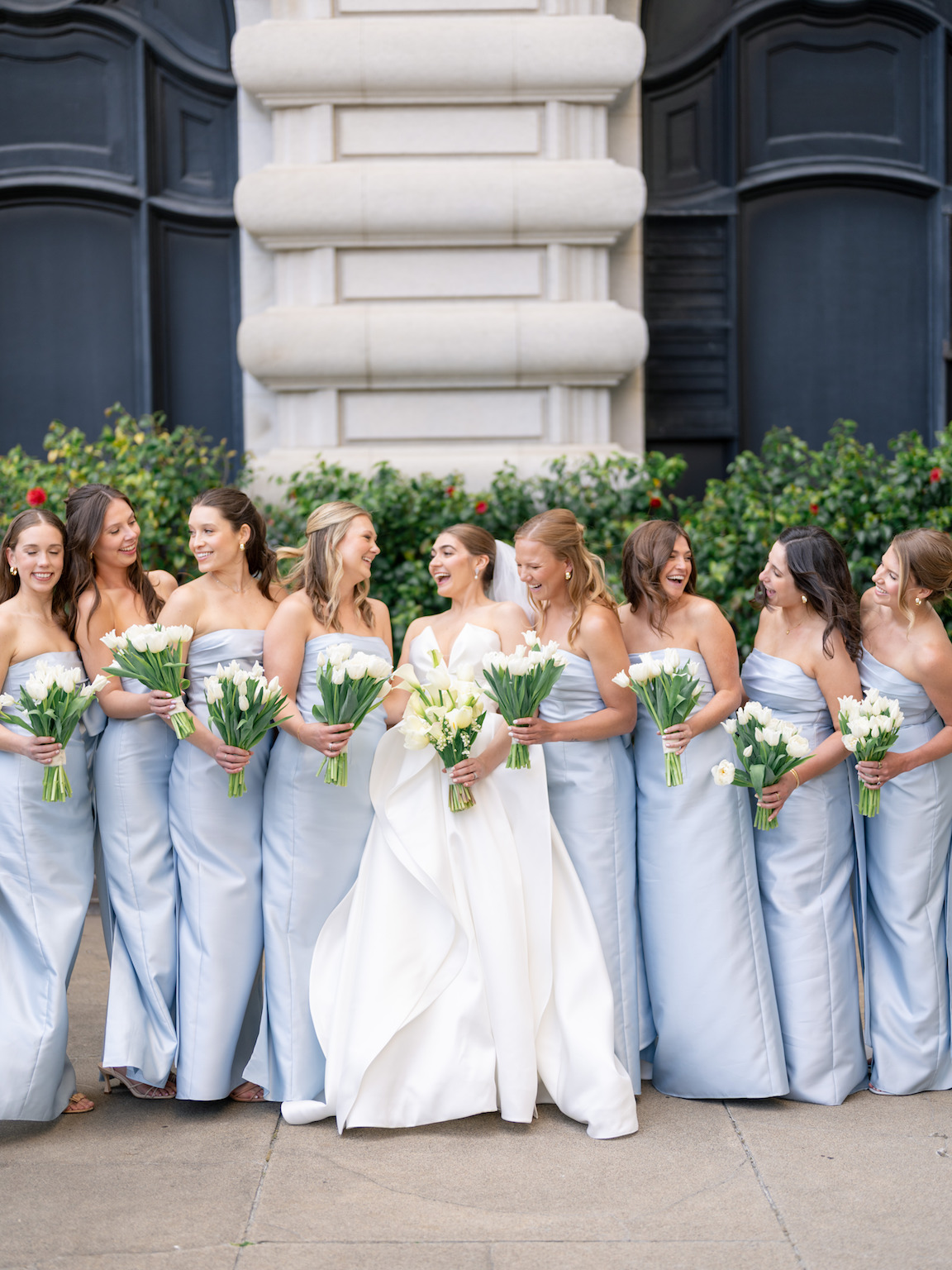 Fairmont San Francisco Wedding bride and bridesmaids