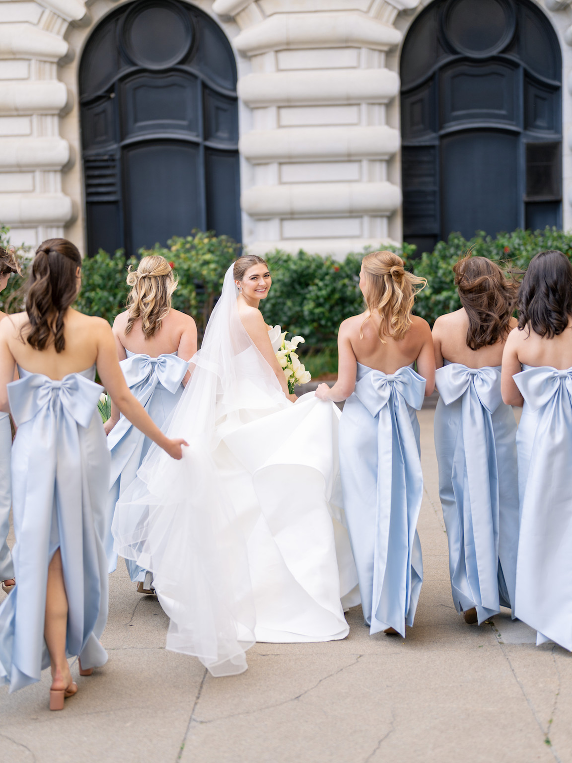 Fairmont San Francisco Wedding bride and bridesmaids