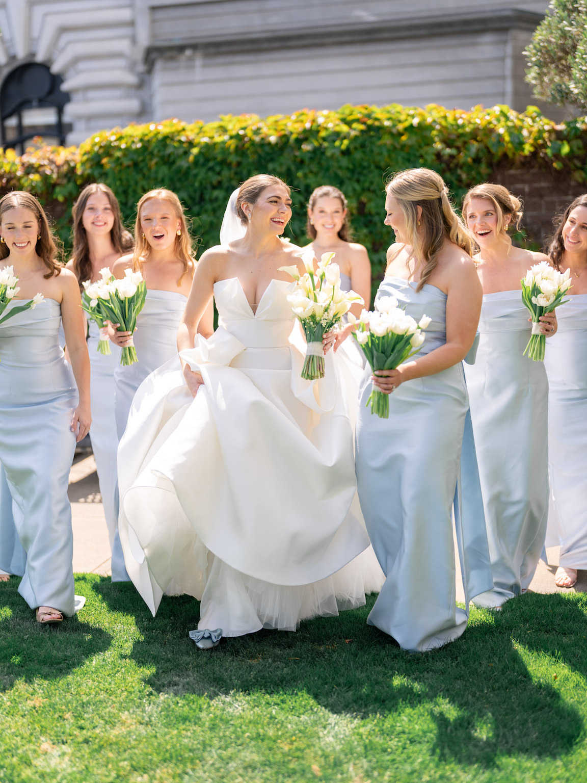 Fairmont San Francisco Wedding bride and bridesmaids