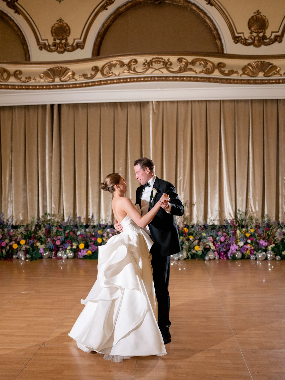 Fairmont San Francisco Wedding reception dancing