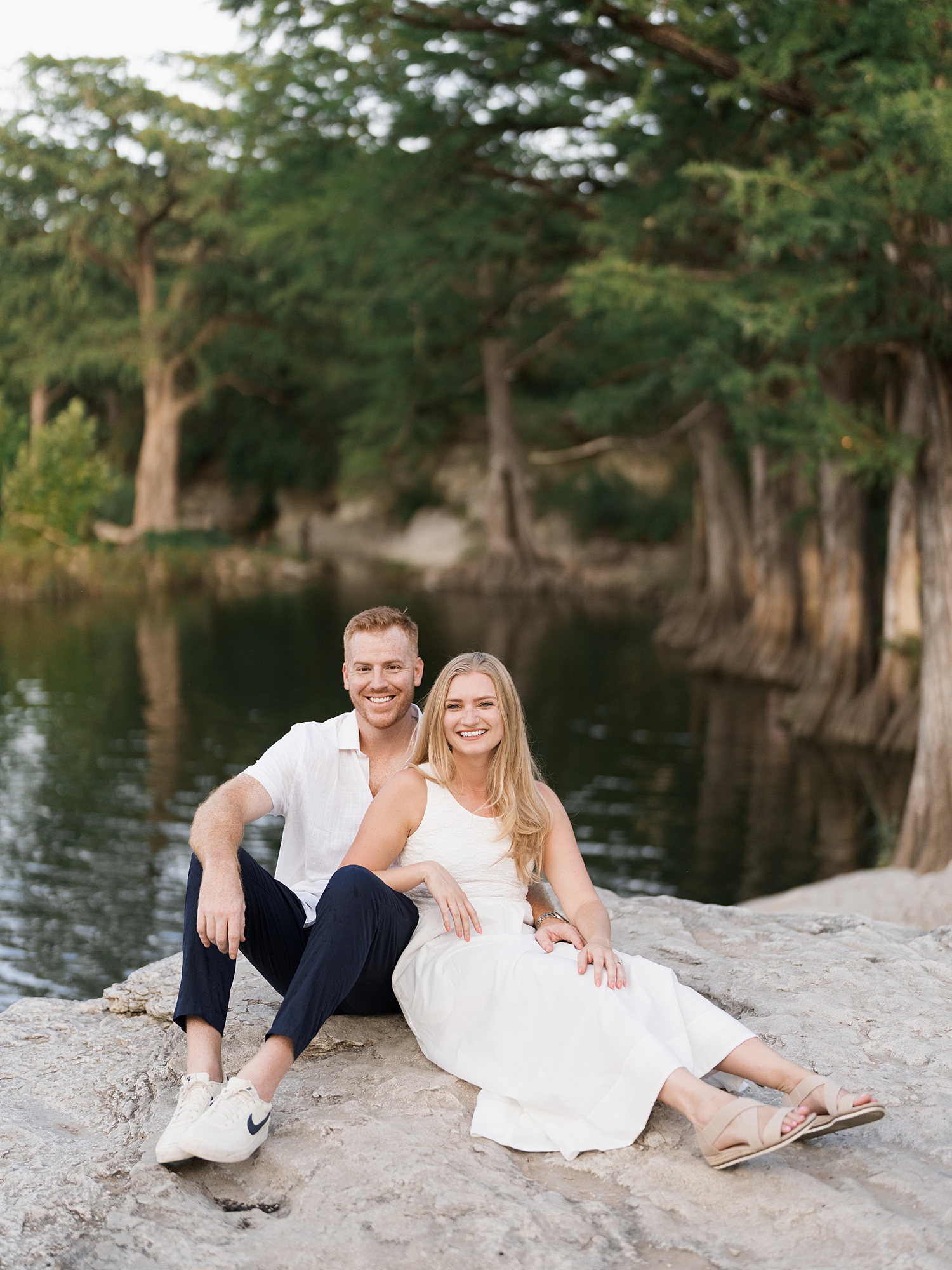McKinney Falls engagement session in Austin Texas