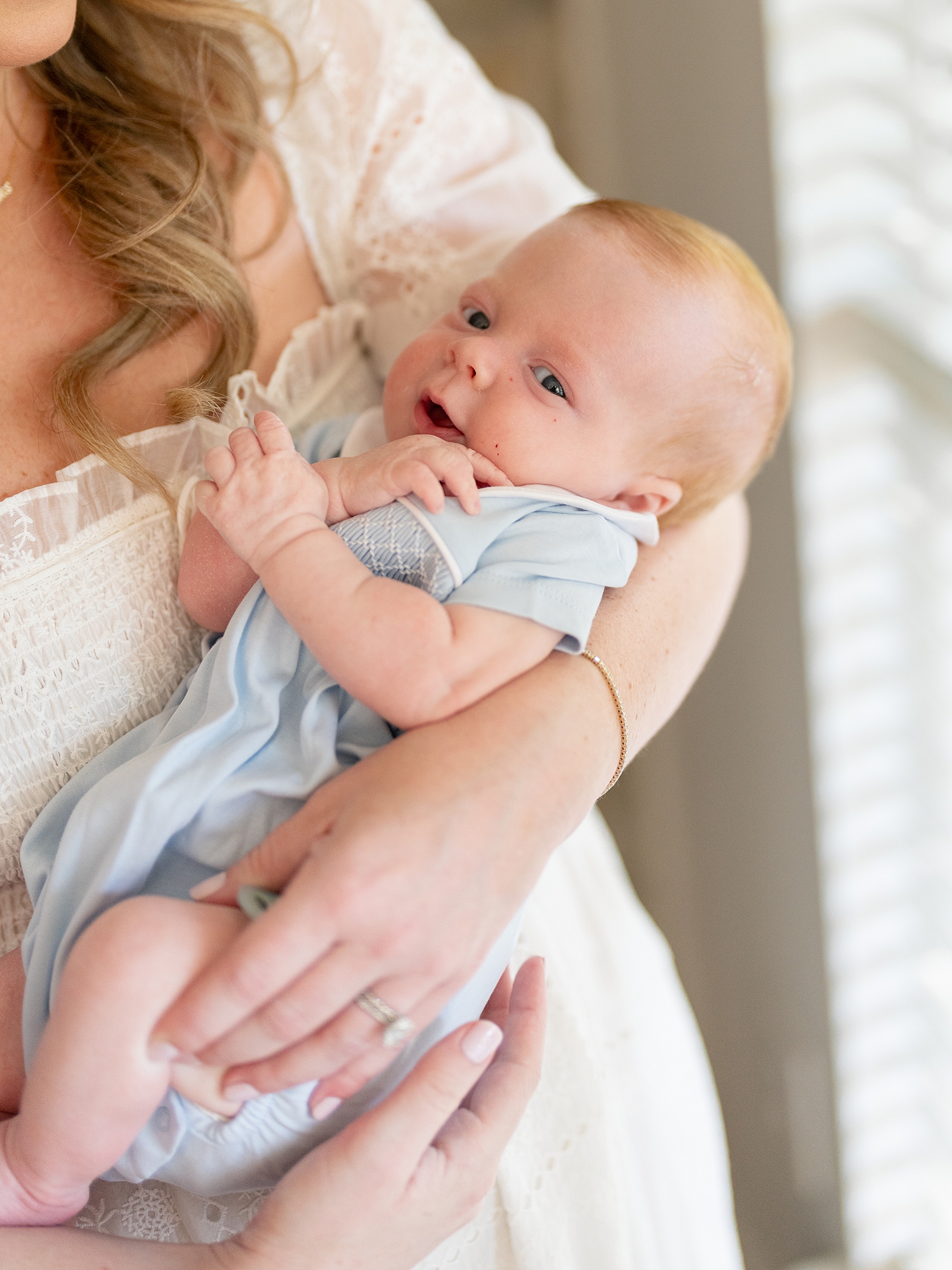 newborn Brooks photos in home setting Austin