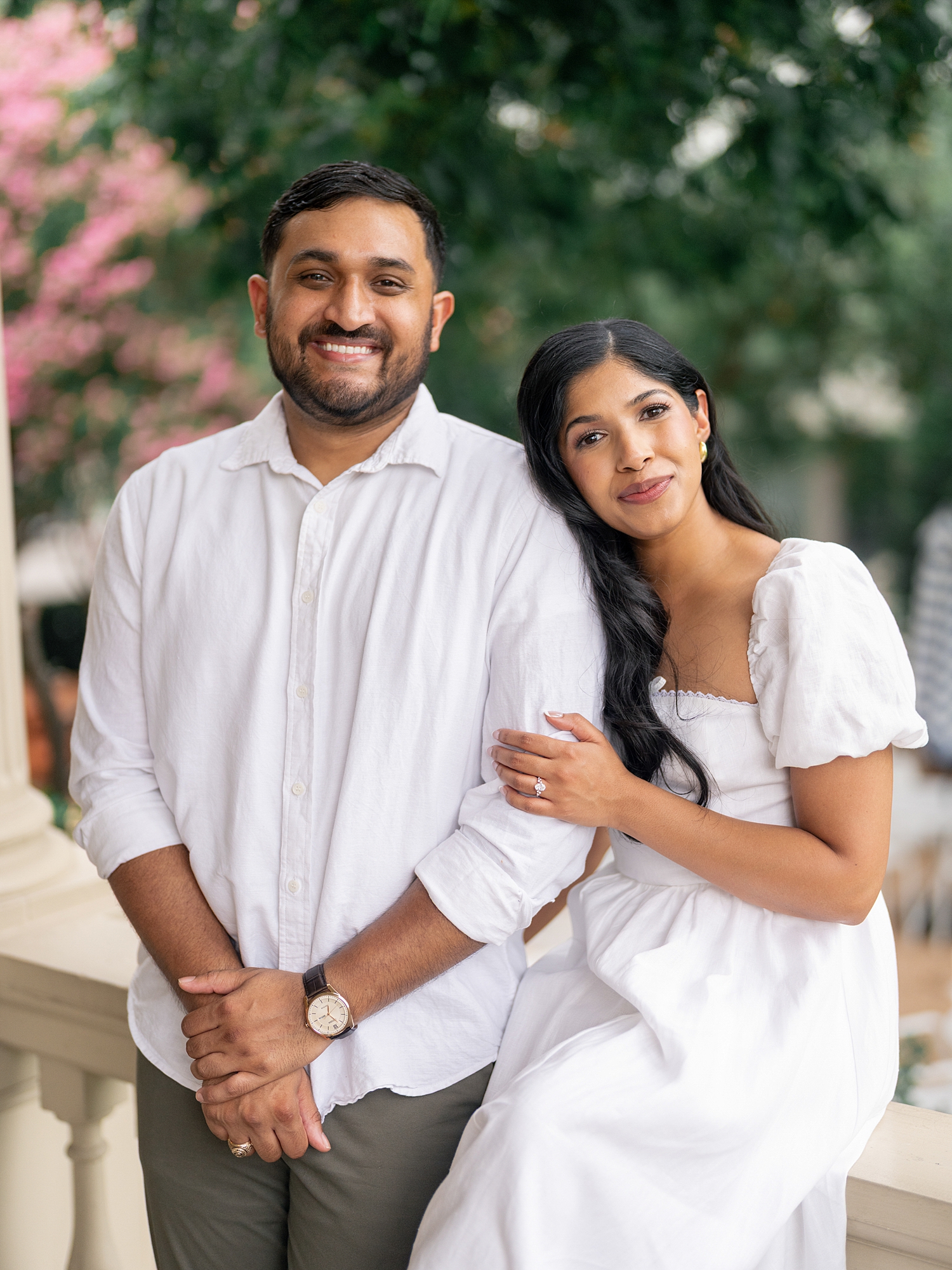 downtown Austin engagement session