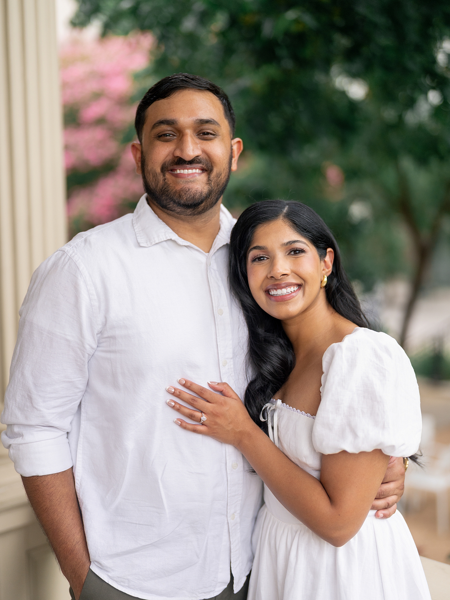 downtown Austin engagement session