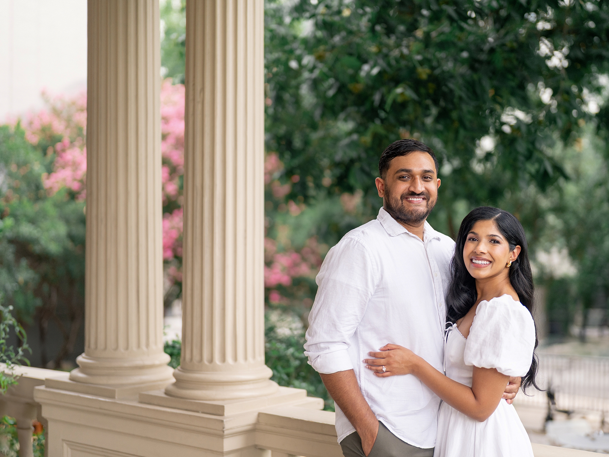 downtown Austin engagement session