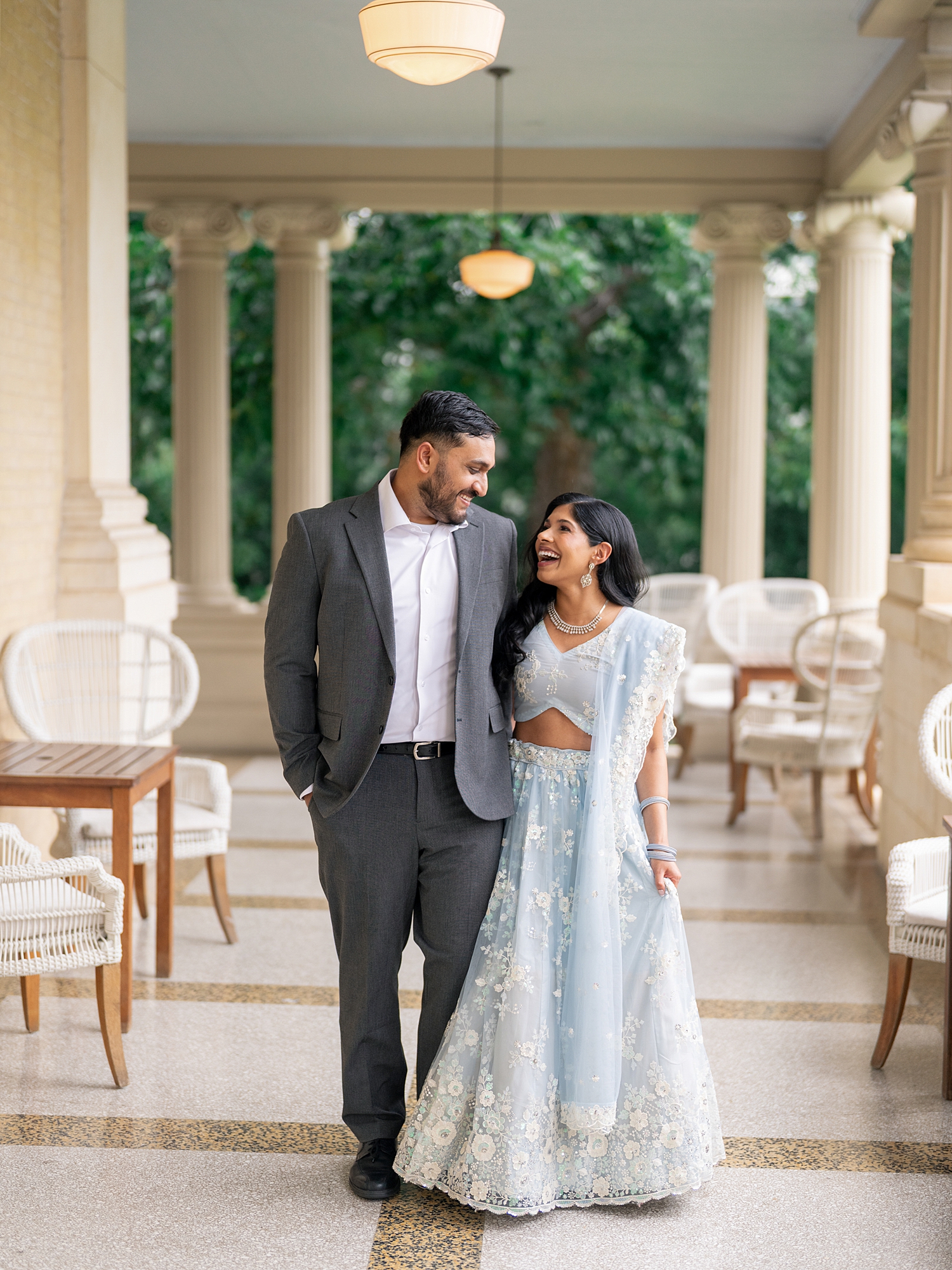 Hotel Ella engagement photos downtown Austin