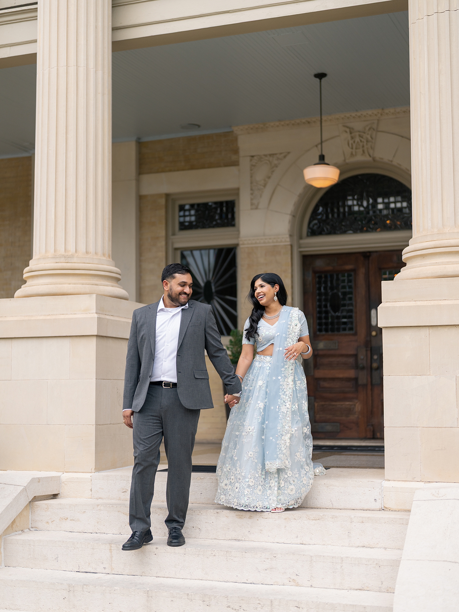 Hotel Ella engagement photos downtown Austin