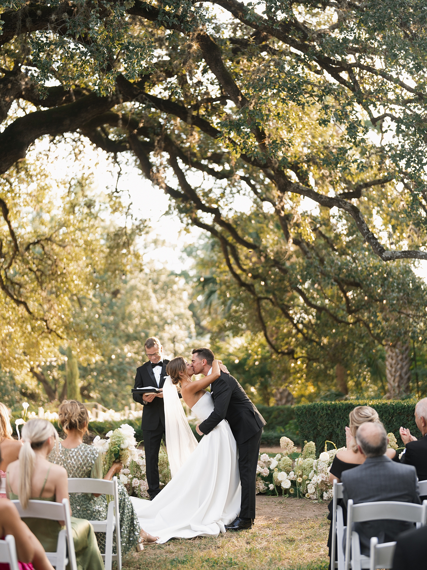 garden wedding ceremony Austin Texas