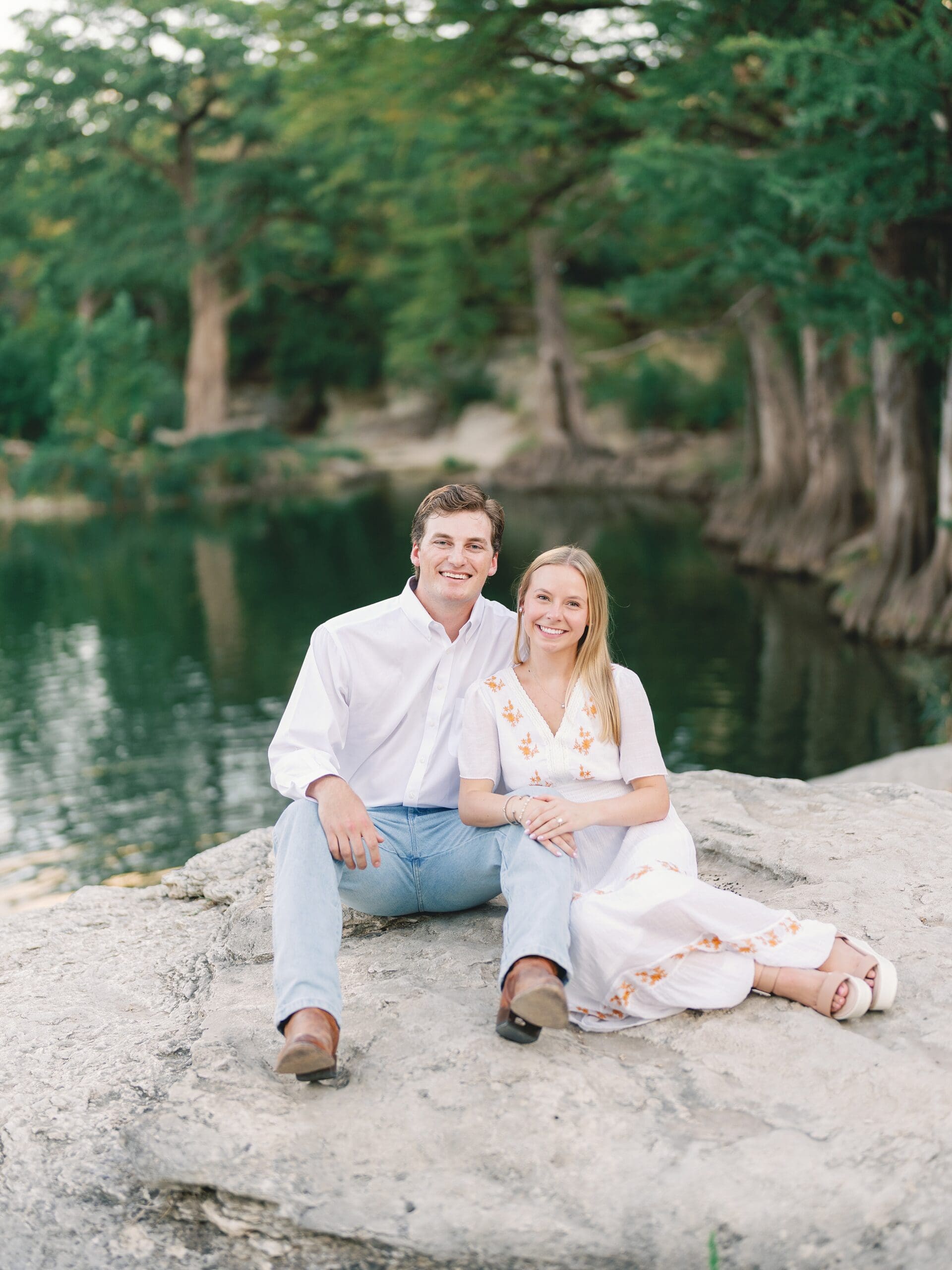 Austin engagement photographer natural outdoor portraits