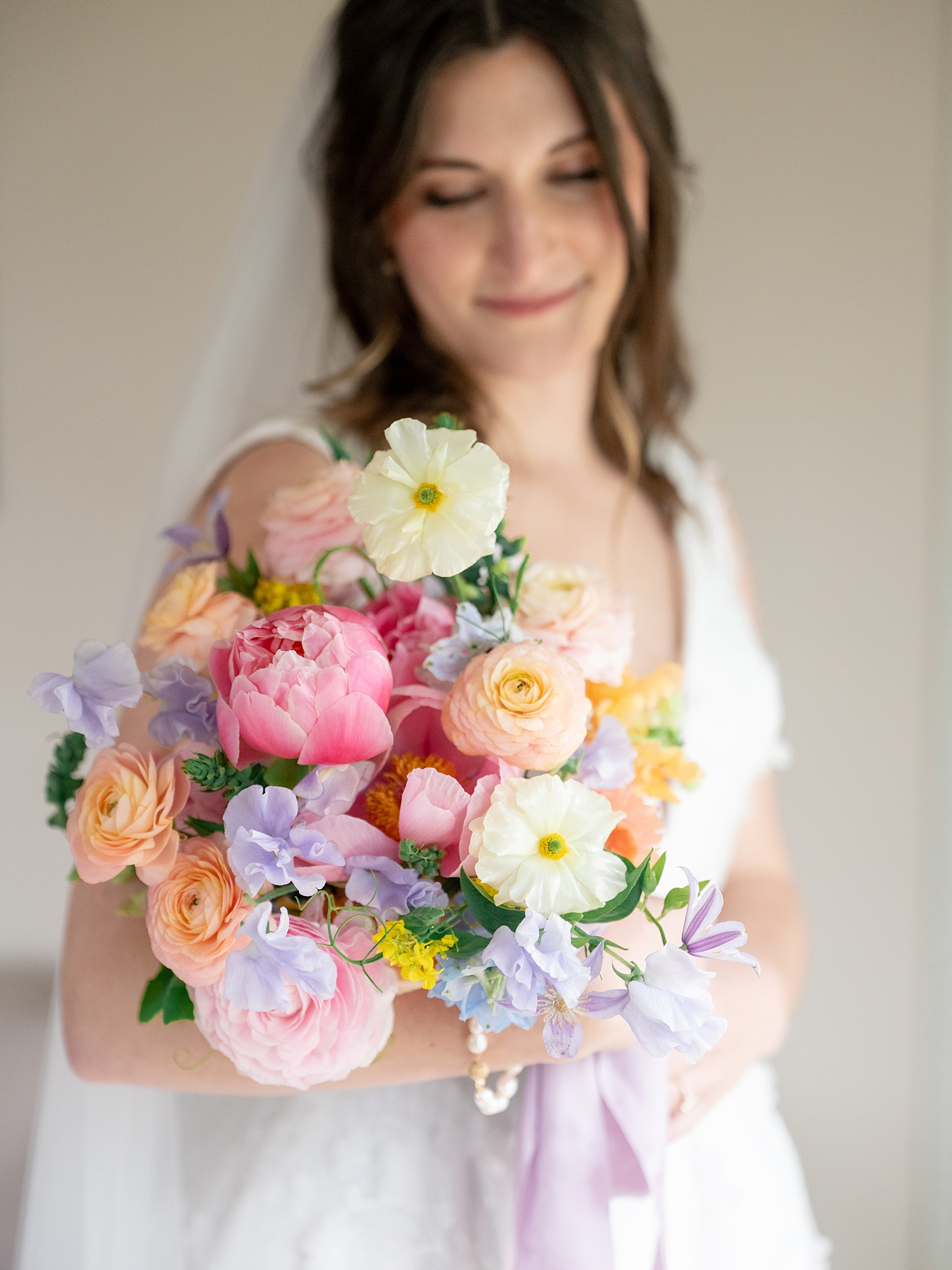 Paige Vaughn Photo spring wedding Driftwood getting ready