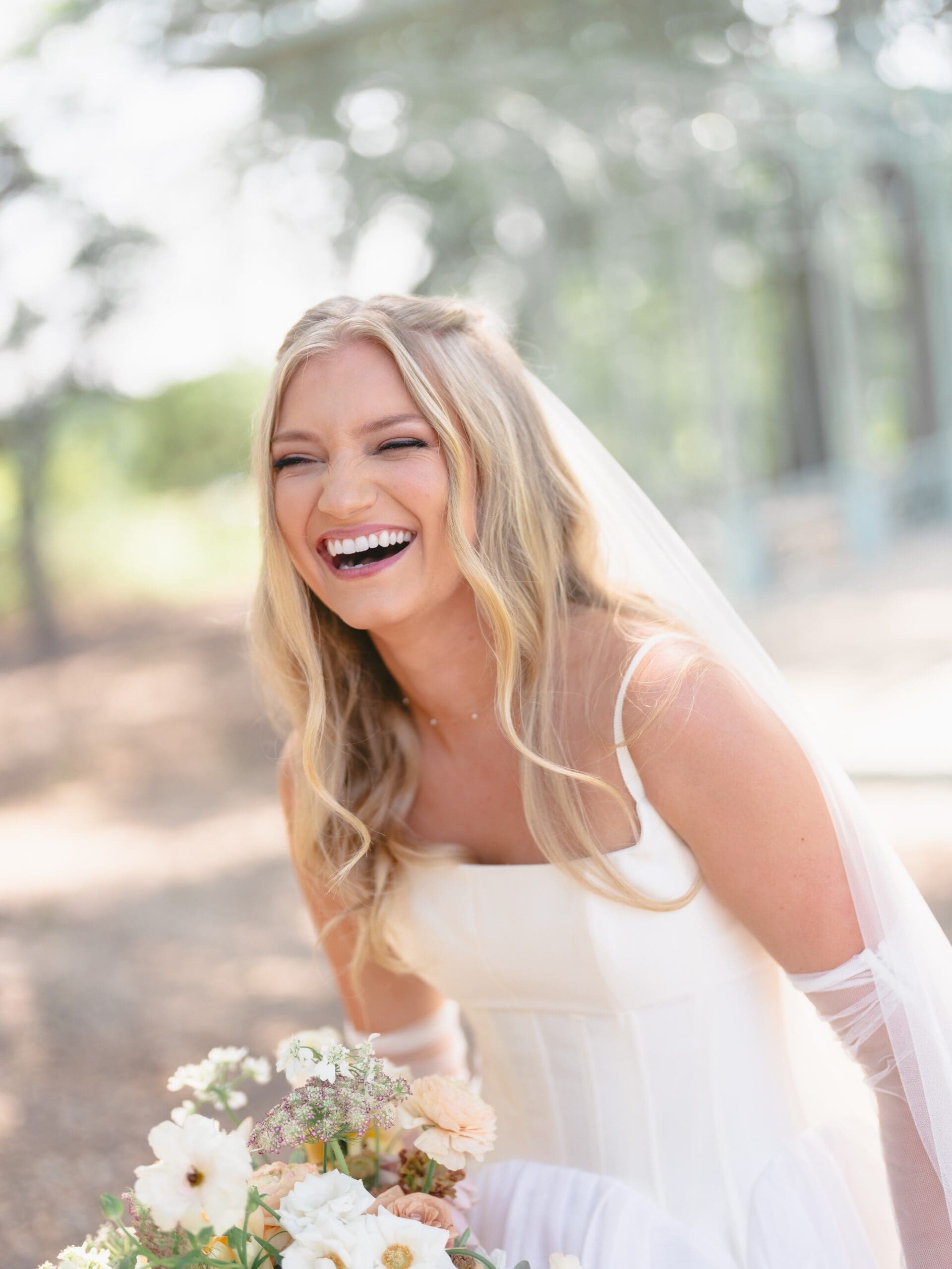 Romantic wedding portraits captured at Ma Maison, one of the most beautiful wedding venues in Texas.